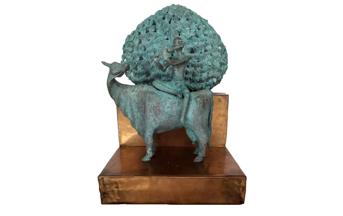 P. Gnana
GP05
Krishna
Bronze
16 x 12 x 22 inches
Unavailable (Can be commissioned)